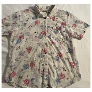 Vtg. Cabin Creek Country-Time Pattern Petite Large